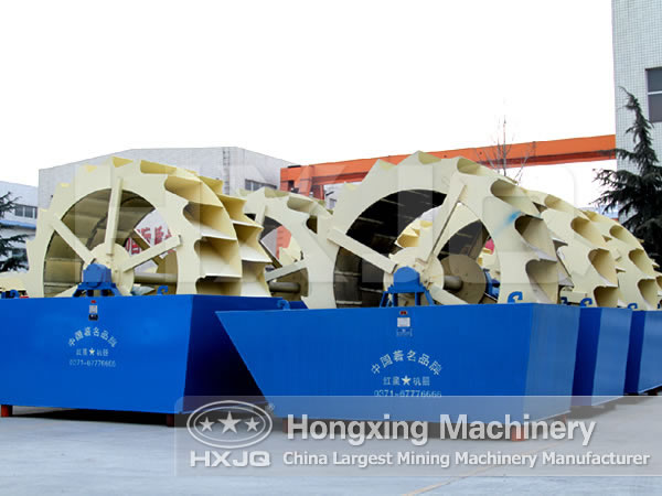 sand washer machine