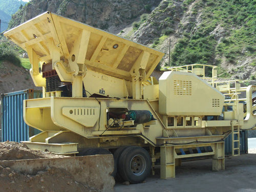 mobile crushing station