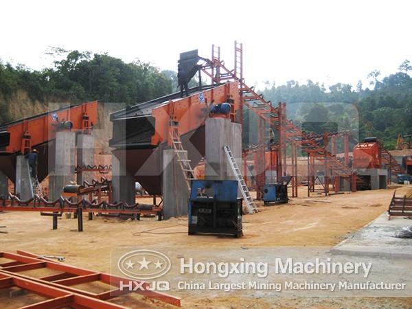 sand production line