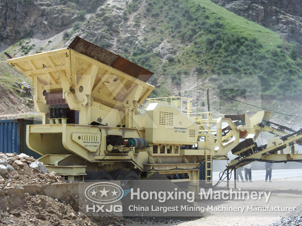 Construction Waste Mobile Crushing Station