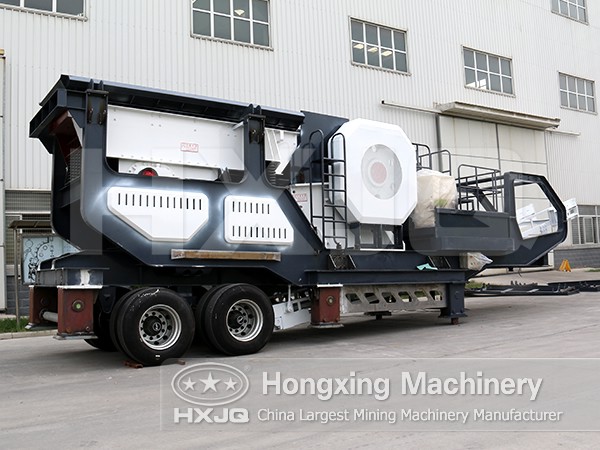 Rubber Tyred Mobile Crushing Station