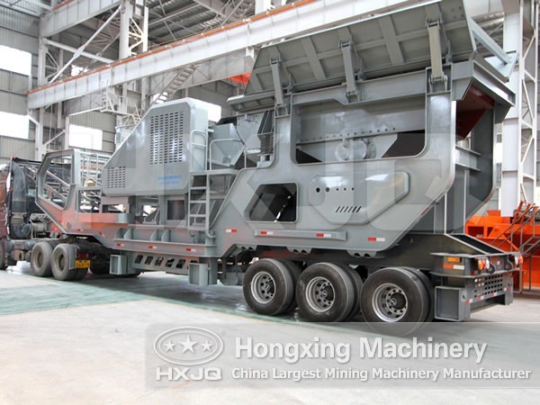 mobile crushing plant