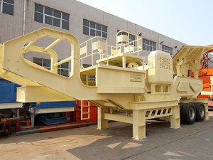 mobile jaw crusher